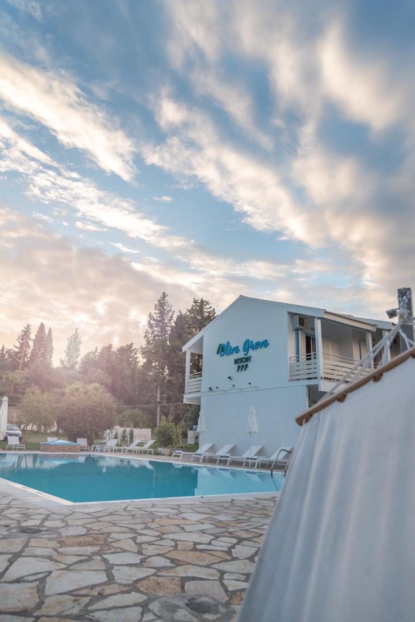 Olive Grove Resort Kávos المظهر الخارجي الصورة